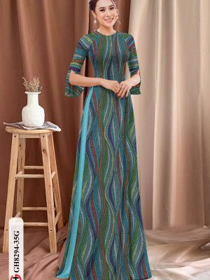 vai ao dai hoa van (2)